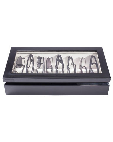 Eyewear Organizer Box, Black Lacquer