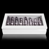 Eyewear Organizer Box, White Lacquer