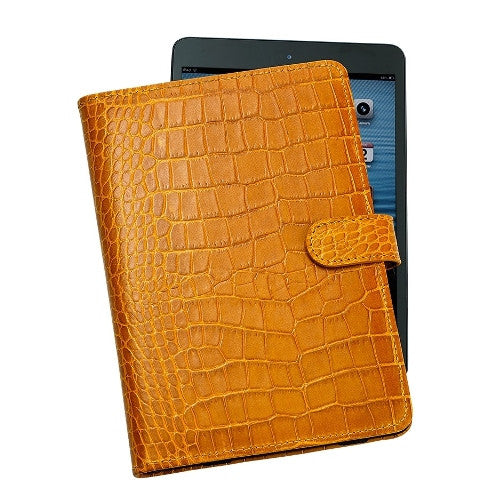 Personalized iPad Mini Crocodile Embossed Case (3 Color Choices)