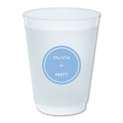 Customized 16 oz. Frosted Plastic Cup